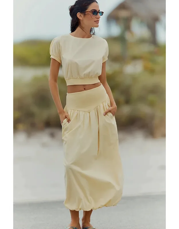 Poplin Skirt