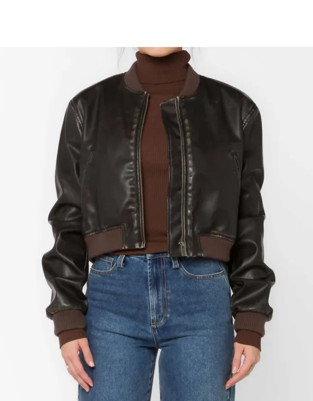 Vegan Leather Jacket