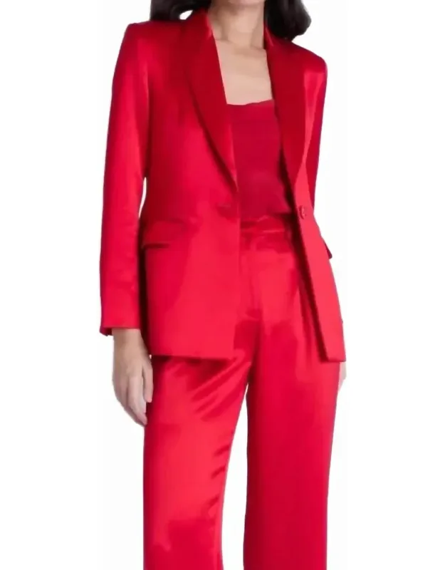 Veronica Suede Blazer