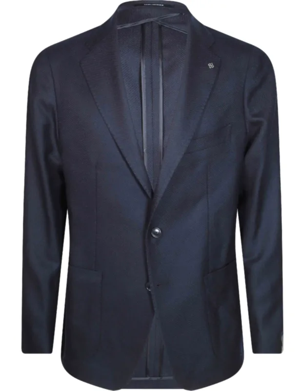 Montecarlo Mp Textured Fabric Blazer