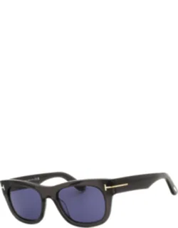 Tom Ford 54mm Sunglasses - Rectangle Frame, 100% Uv Protection