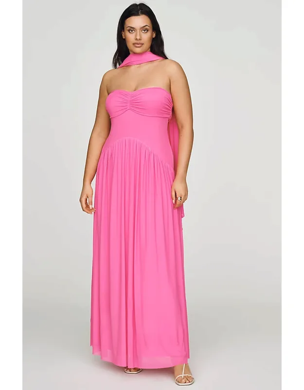 Strapless Maxi Dress