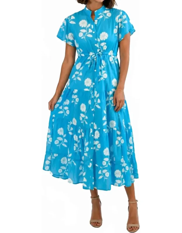 Magnolia Flutter Midi Dress