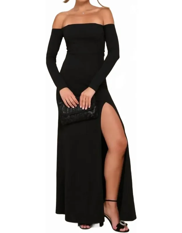 Alluring Sophistication Maxi Dress