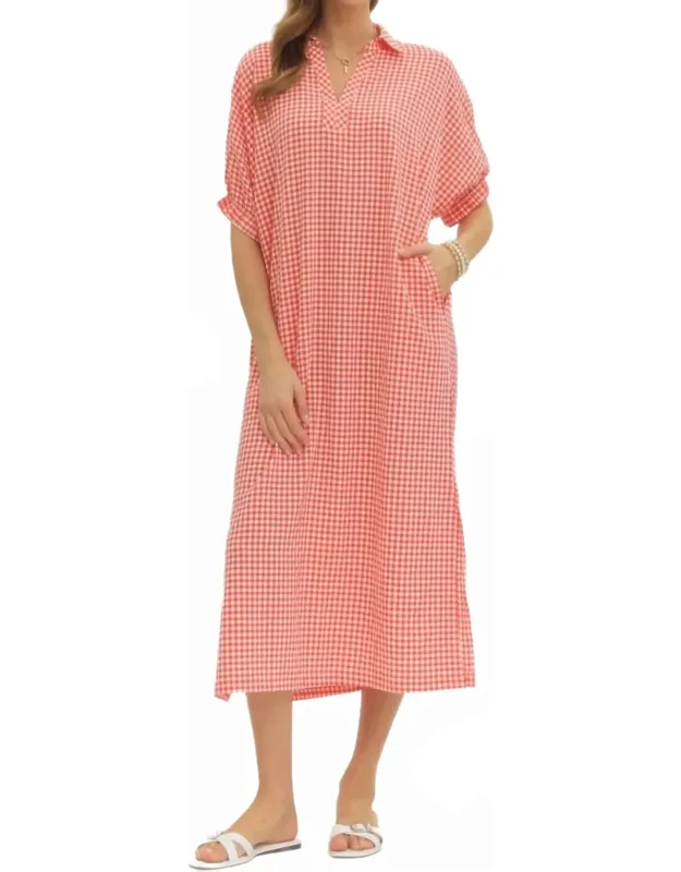 Gingham Dress