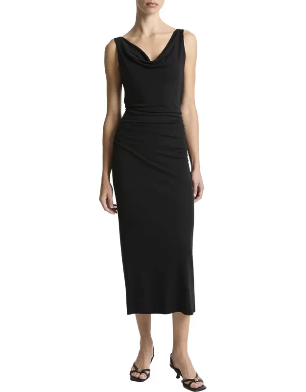 Cowl Neck Tank Dress