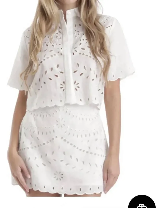 Embroidered Skirt