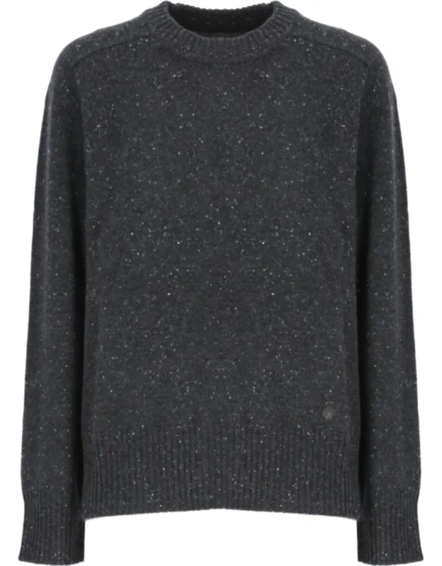 Speckled Detail Cashmere Sweater