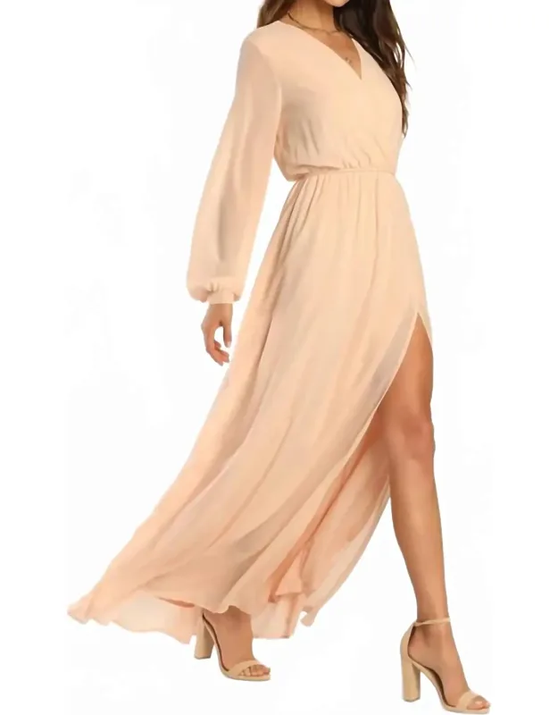 Wondrous Water Lilies Maxi Dress