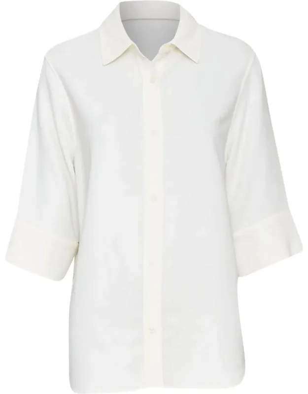 Cuffed Short Sleeve Shirt