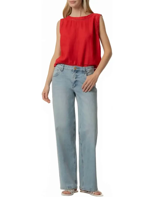 Sleeveless Crop Top