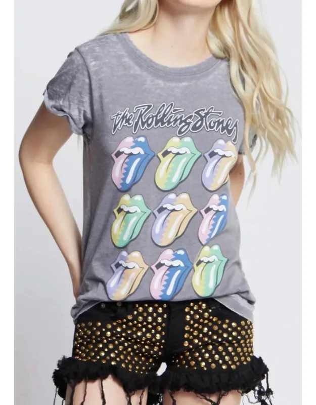 Rolling Stones Burnout Tee