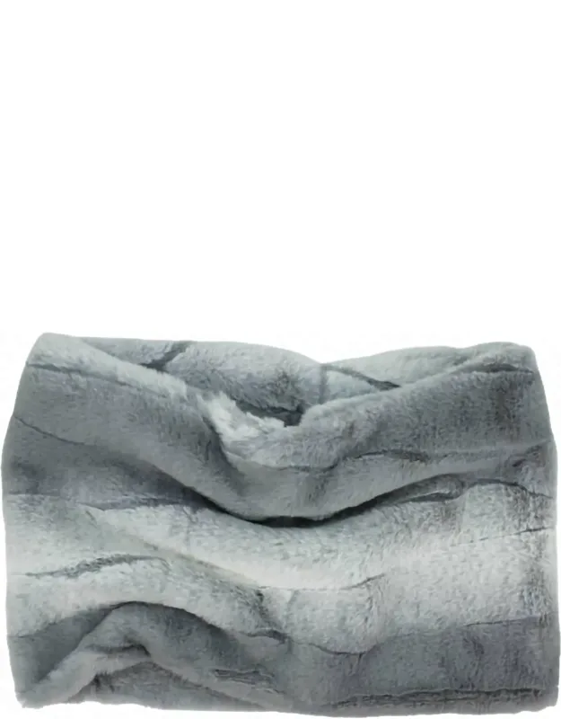 Faux Fur Snood Scarf