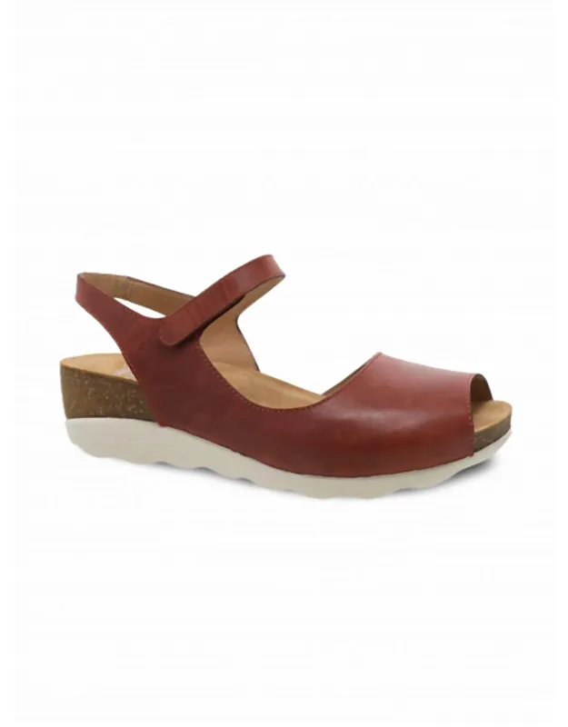 Marcy Waxy Burnished Sandals