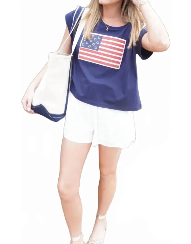 American Flag Tee