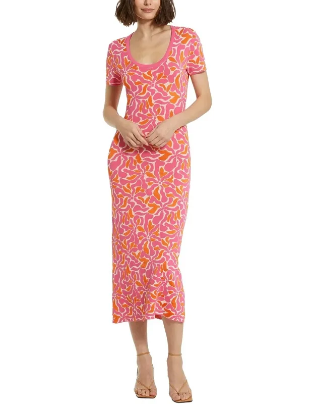 Floral Knit Maxi Dress