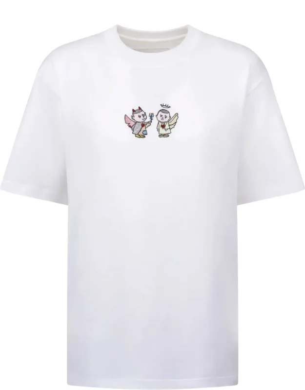 Embroidered Cotton T-shirt