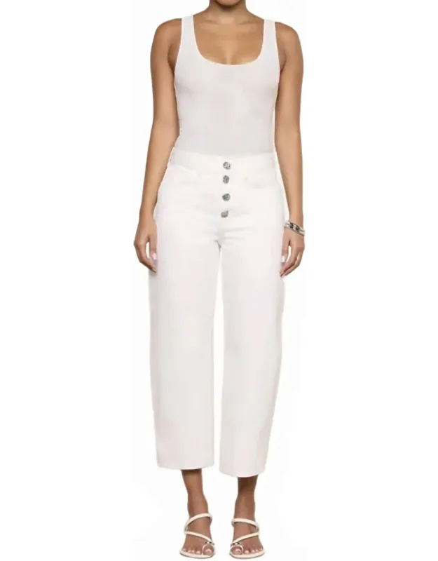 High Rise Stovepipe Jeans