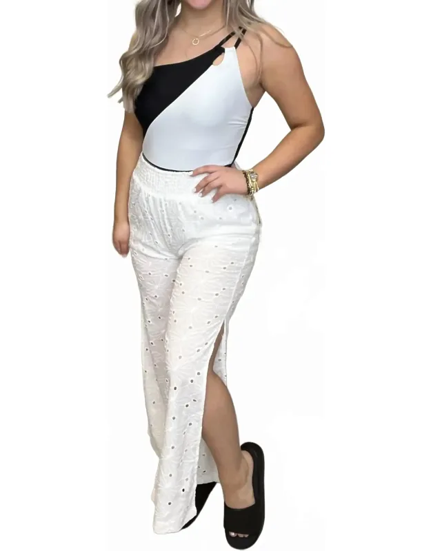 Beach Ready High-rise Palazzo Pants