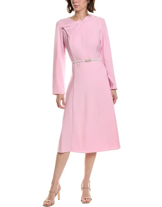 Long Sleeve Midi Shirtdress