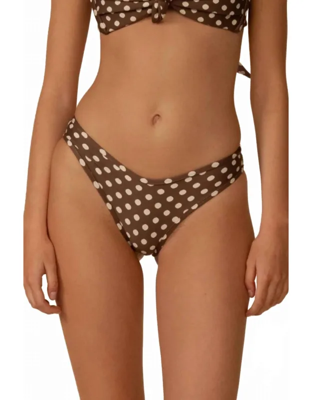 Lulu Bikini Bottom - Extra Cheeky Coverage, High-cut Style