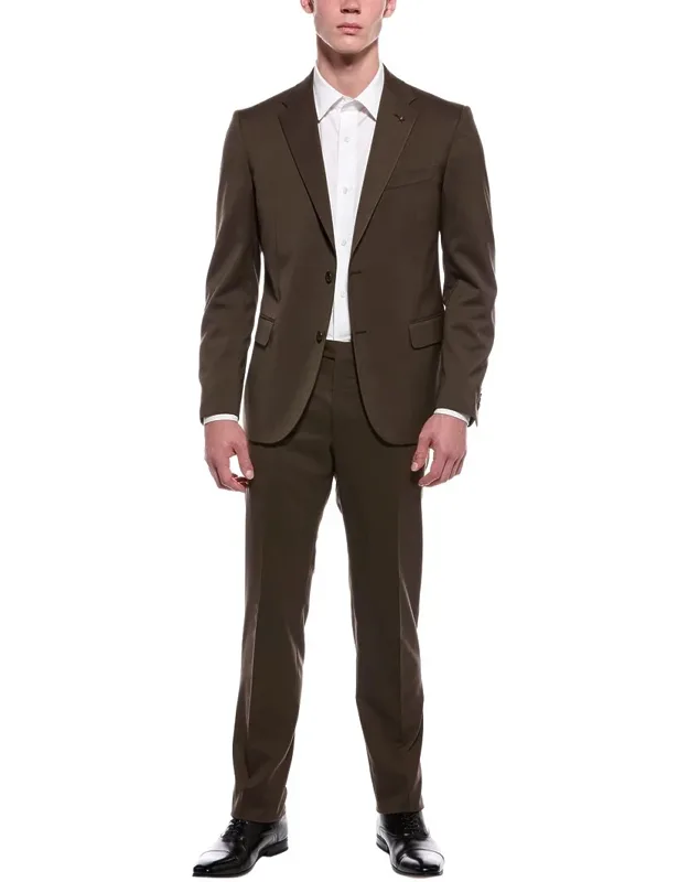 Wool-blend Suit