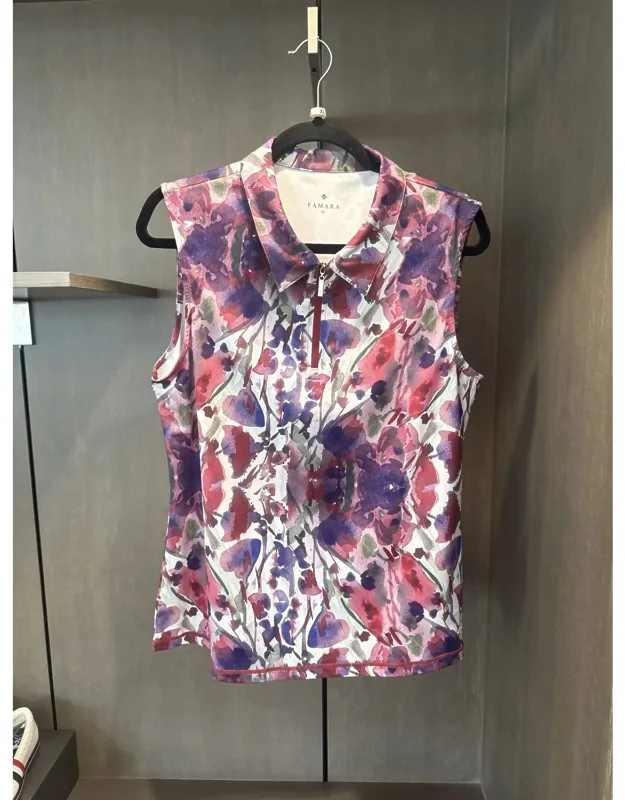 Sleeveless Golf Shirt