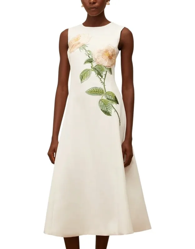 Midi Dress, Elegant, Versatile, 100% Polyester