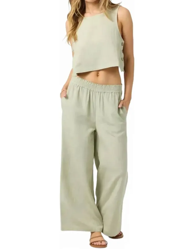 Sanders Wide Leg Pants