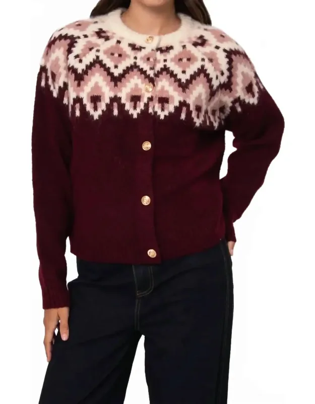 Fair Isle Cardigan