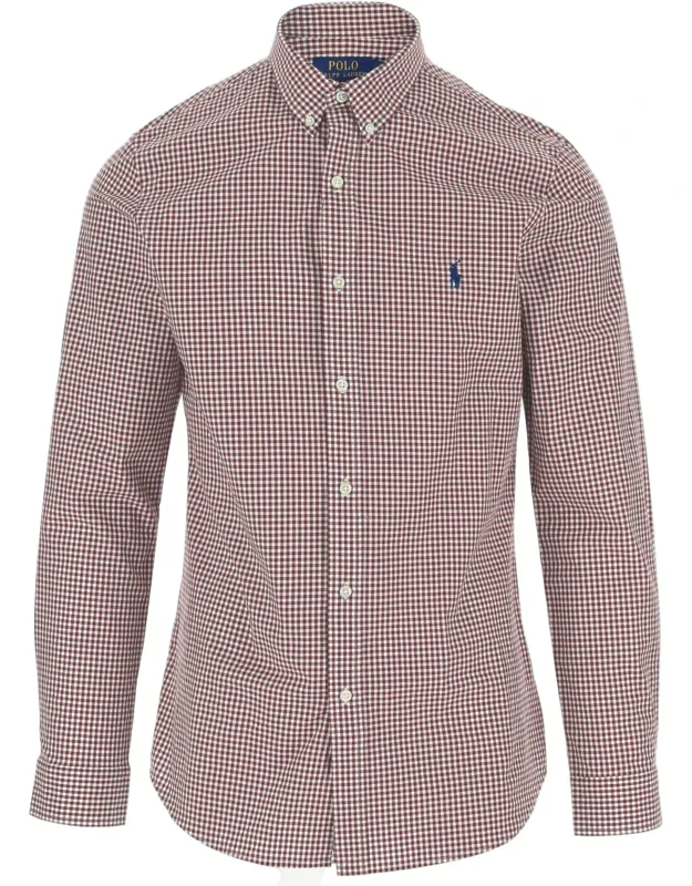 Checked Stretch Cotton Shirt