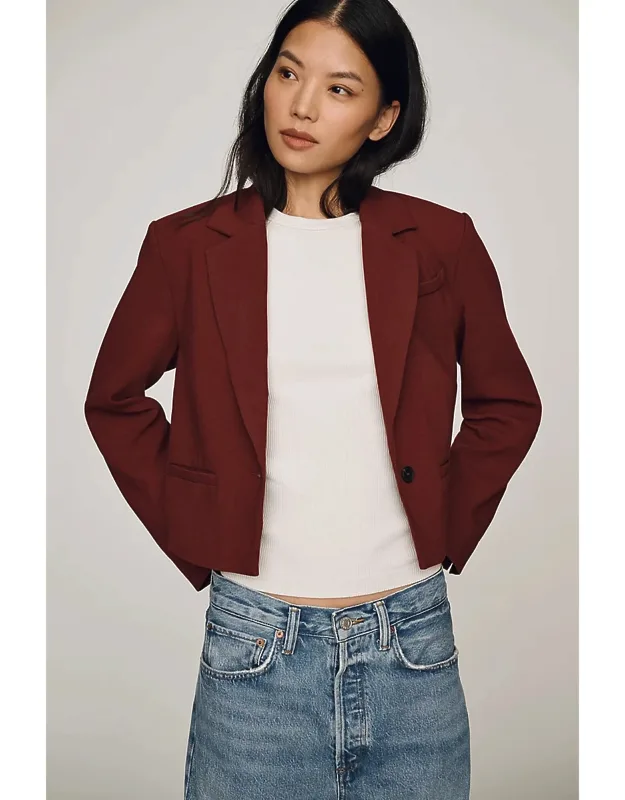 Boxy Blazer Jacket