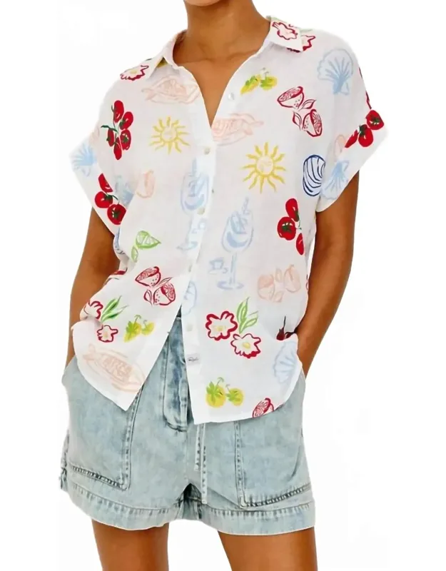 Farrah Button Down Shirt
