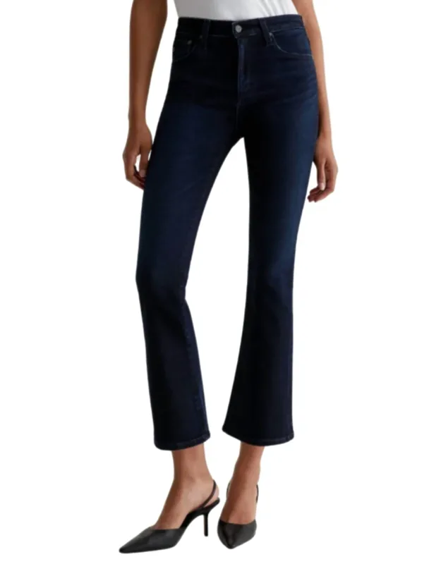 Farrah Boot Crop Mid-rise Jeans