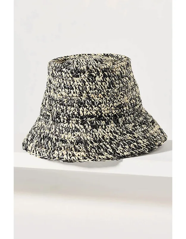 Straw Bucket Hat