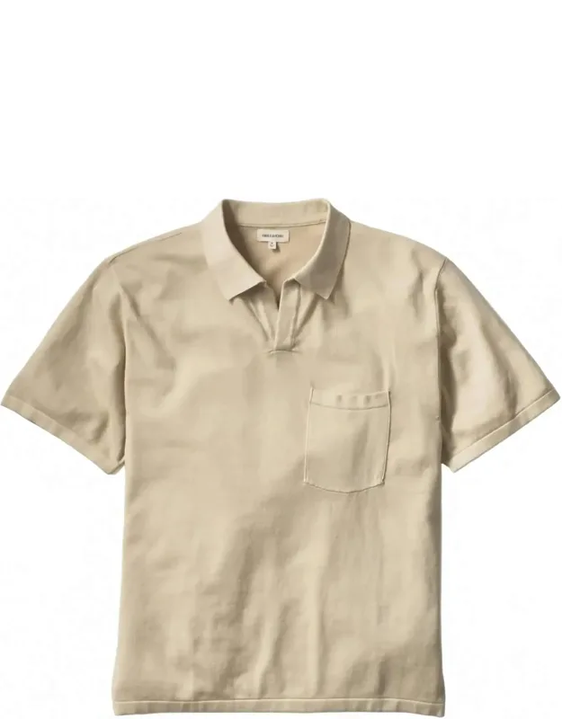 Raman Johnny Collar Knit Tee