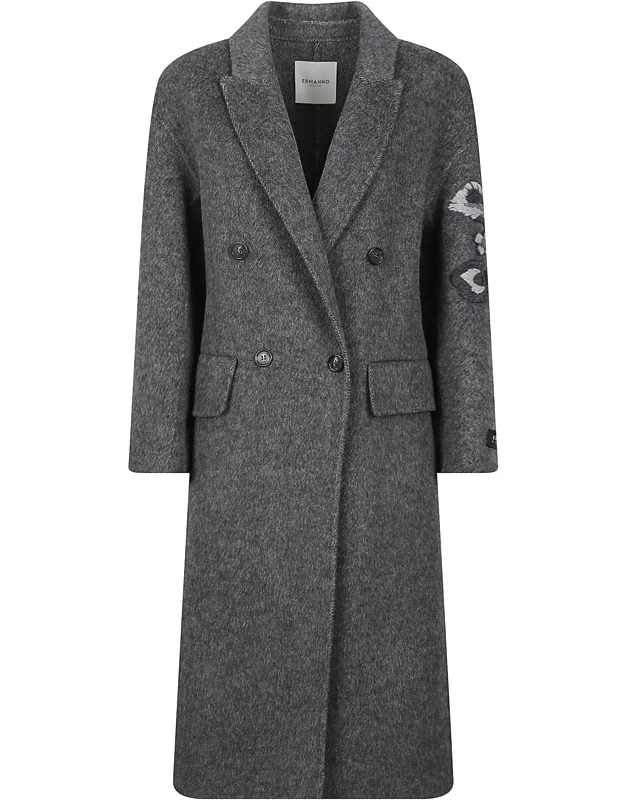 Tailored Wool-blend Coat
