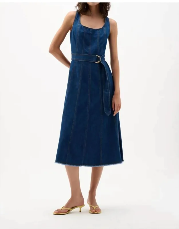 A-line Midi Dress