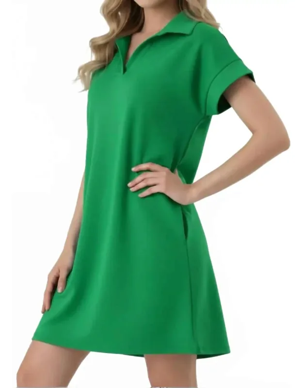 Sporty Modal Scuba Dress