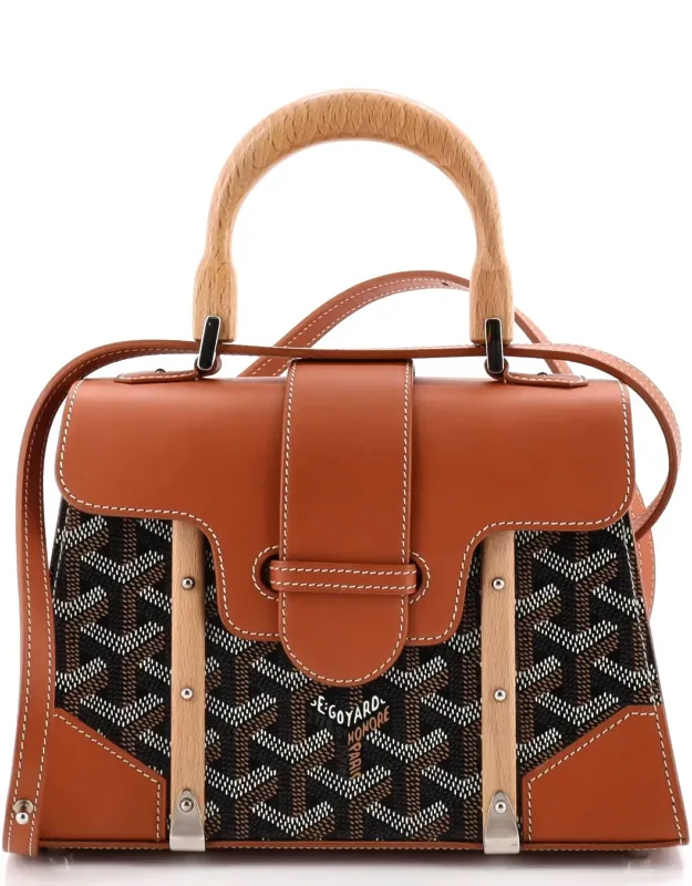 Structured Saigon Top Handle Bag