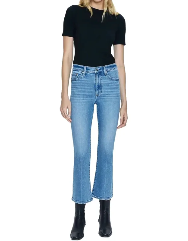 Lennon High Rise Crop Bootcut Jeans