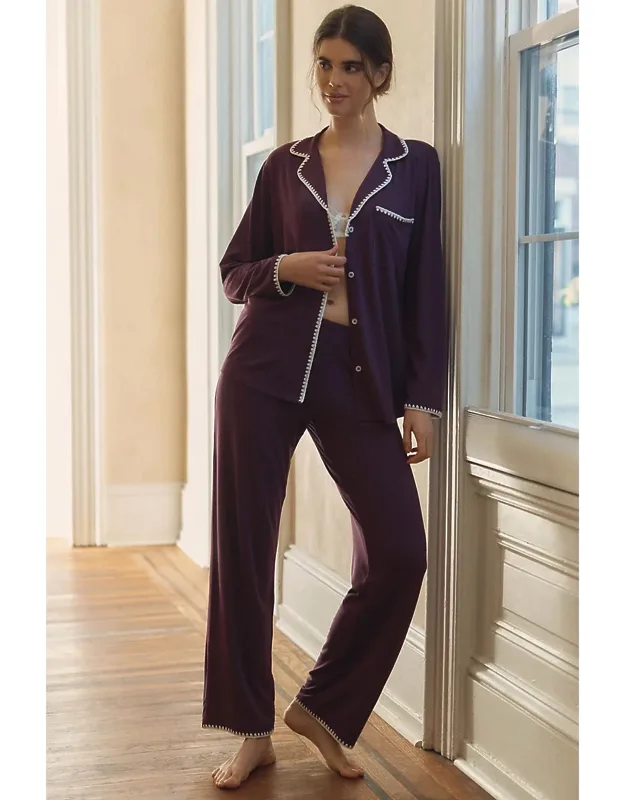 Frida Long-sleeve Pajama Set