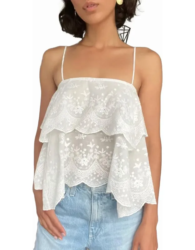 Scalloped Cami