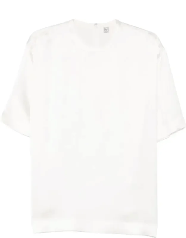 Boxy Satin T-shirt