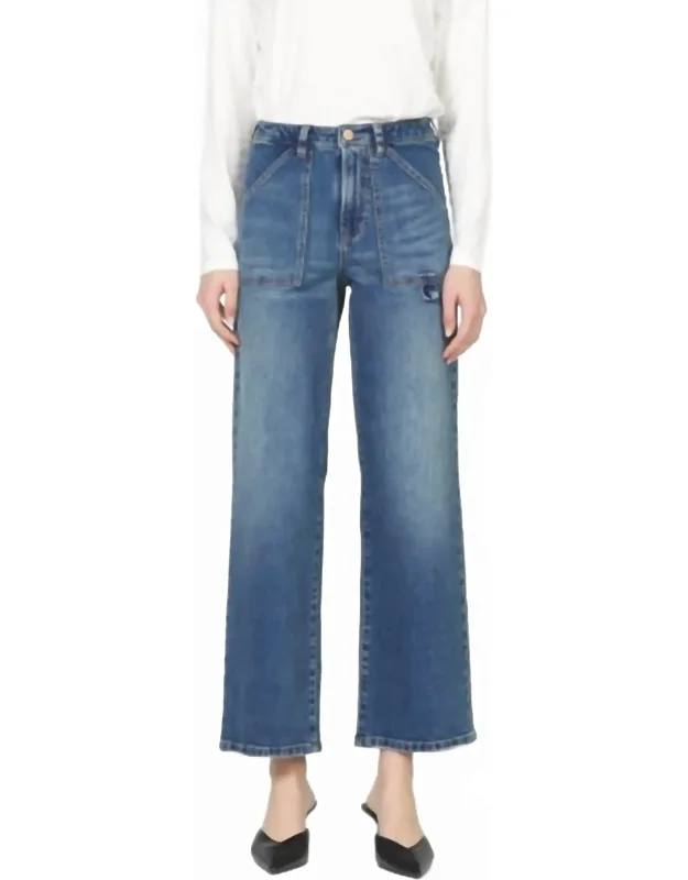 Holly Straight Leg Jean - Classic Fit, Comfortable Cotton Blend