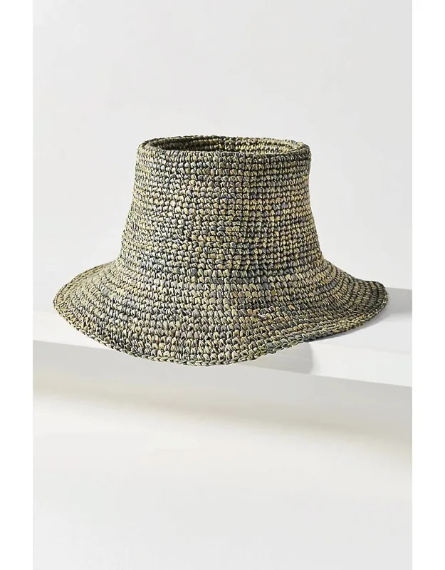 Straw Bucket Hat
