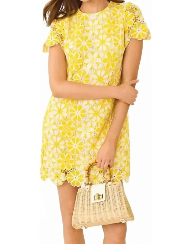 Cortney Crochet Shift Dress