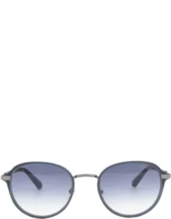 Gradient Oval Sunglasses