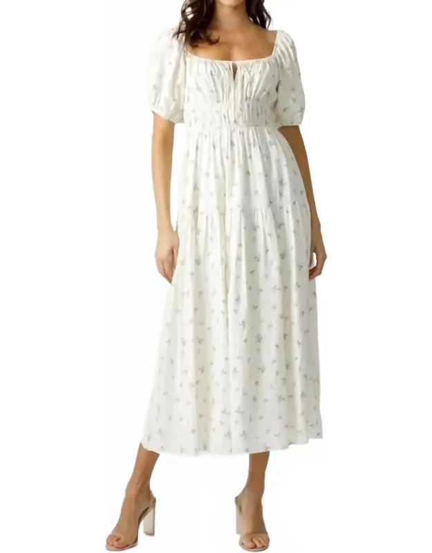 Floral Midi Dress