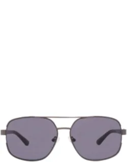 Smoke Rectangular Sunglasses